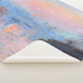 Zonnetijd op de Seine Claude Monet Sherpa Deken (3/4)