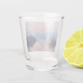 Zonnetijd op de Seine Claude Monet Shot Glas (Achterkant)