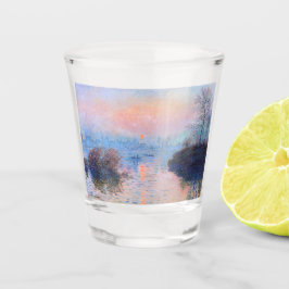 Zonnetijd op de Seine Claude Monet Shot Glas