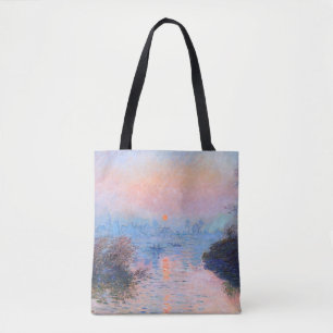 Zonnetijd op de Seine Claude Monet Tote Bag