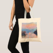 Zonnetijd op de Seine Claude Monet Tote Bag (Voorkant (product))