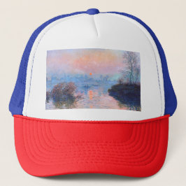 Zonnetijd op de Seine Claude Monet Trucker Pet