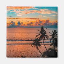 Zonnetijd op deze prachtige Mauritius Beach Magnet