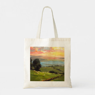 Zonnetijd op het Boerderij Tote Bag