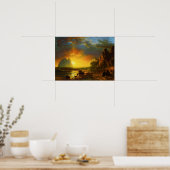 Zonnetijd op het Californische Poster (Keuken)