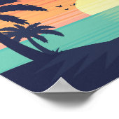 Zonnetijd op het Poster van de Oceaan (Hoek)