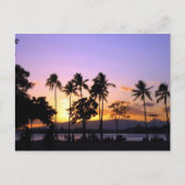 Zonnetijd op het strand briefkaart (Voorkant)