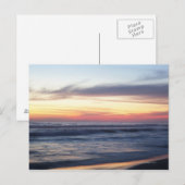 Zonnetijd op het strand briefkaart (Voorkant / Achterkant)