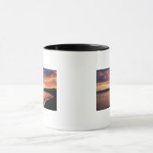 Zonnetijd op het strand mok (Midden)