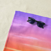 Zonnetijd op het strand Persoonlijk Strandlaken (In situ)