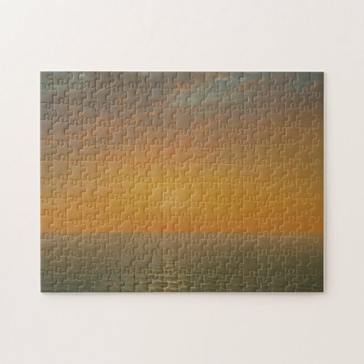 Zonnetijd op het Zee Legpuzzel (Horizontaal)