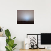 Zonnetijd op Mars- genomen van de Mars Rover-5-19- Poster (Thuiskantoor)