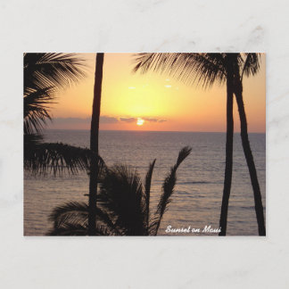 Zonnetijd op Maui Briefkaart