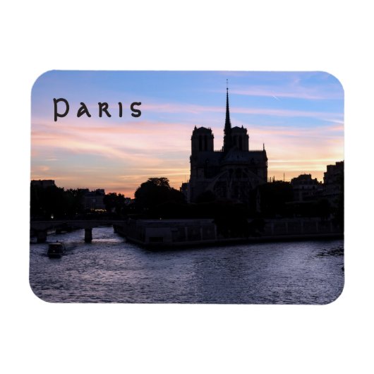 Zonnetijd op Notre Dame de Paris Magneet (Horizontaal)