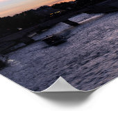 Zonnetijd op Notre Dame de Paris Poster (Hoek)