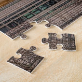 Zonnetijd op Russisch-orthodoxe kathedraal in Pari Legpuzzel (Zijkant)