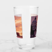 Zonnetijd over de Basilica in Venetië Glas (Links)