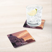 Zonnetijd over de Basilica in Venetië Kartonnen Onderzetters (Insitu)