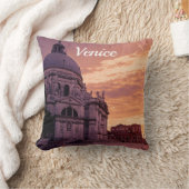 Zonnetijd over de Basilica in Venetië Kussen (Deken)