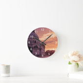 Zonnetijd over de Basilica in Venetië Ronde Klok (Huis)