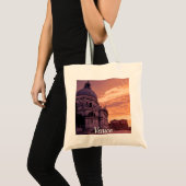 Zonnetijd over de Basilica in Venetië Tote Bag (Voorkant (product))
