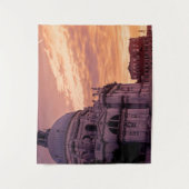 Zonnetijd over de Basilica in Venetië Wandkleed (Voorkant)