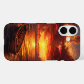 Zonnetijd over de Oceaan Case-Mate iPhone Case (Achterkant (horizontaal))