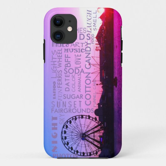 Zonnetijd over Fairstadion Trendy Case-Mate iPhone Case (Achterkant)