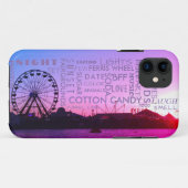 Zonnetijd over Fairstadion Trendy Case-Mate iPhone Case (Achterkant (horizontaal))