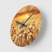 Zonnetijd over het Cornfield Ronde Klok (Hoek)