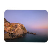 Zonnetijd over het dorp Manarola in Cinque Terre Magneet (Horizontaal)