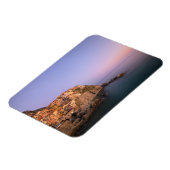 Zonnetijd over het dorp Manarola in Cinque Terre Magneet (Linkerzijde)