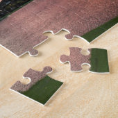 Zonnetijd over het park legpuzzel (Zijkant)