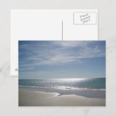 Zonnetijd over het Zee Briefkaart (Voorkant / Achterkant)