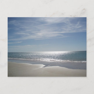 Zonnetijd over het Zee Briefkaart