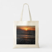 Zonnetijd over het Zee Tote Bag (Achterkant)