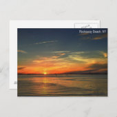 Zonnetijd over Jamaica Bay in Rockaway Briefkaart (Voorkant / Achterkant)