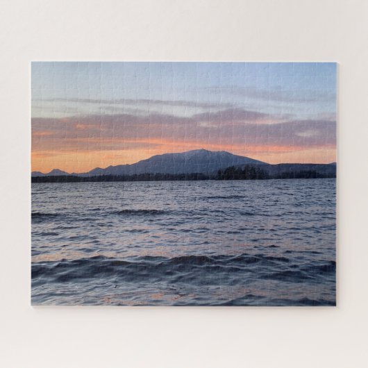 Zonnetijd over Katahdin, Maine Legpuzzel (Horizontaal)