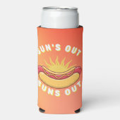 Zonnetijd uit Buns Summer BBQ Seltzer Blikjeskoeler (Seltzer Voorkant)