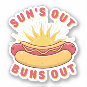 Zonnetijd uit Buns Summer BBQ Sticker