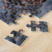 Zonnetijd voor de wintersneeuwkust van het zee legpuzzel (Zijkant)