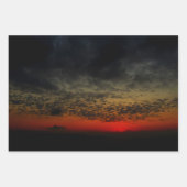 Zonnetijd voor het Storm Inpakpapier Vel (Voorkant 2)