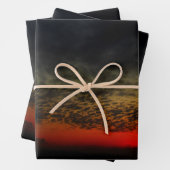 Zonnetijd voor het Storm Inpakpapier Vel (In situ)