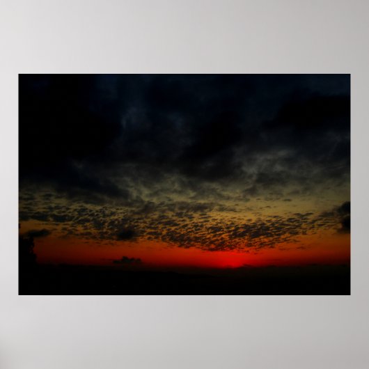 Zonnetijd voor het Storm Poster (Voorkant)