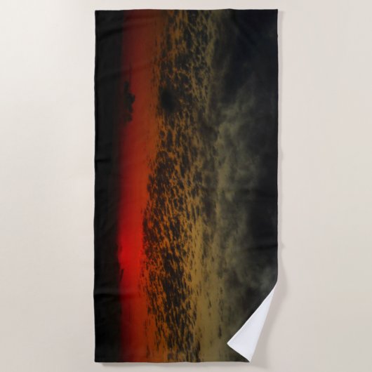 Zonnetijd voor het Storm Strandlaken (Voorkant)