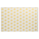Zonnetjes, leuk en leuk, geel stof (Fat Quarter)