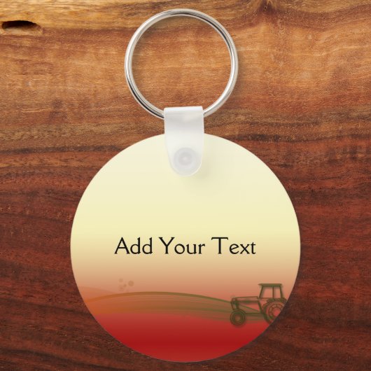 Zonnetractor-Sleutelhanger Sleutelhanger (Voorkant)