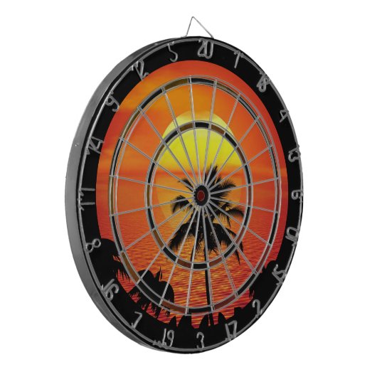 Zonnetroepenbandverordening instellen dartbord (Voorkant Links)