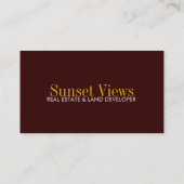 ZonneUitzichten Visitekaartje (Achterkant)