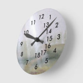 Zonneuur 18-uurs Kantoor-Gift Clock Ronde Klok (Hoek)